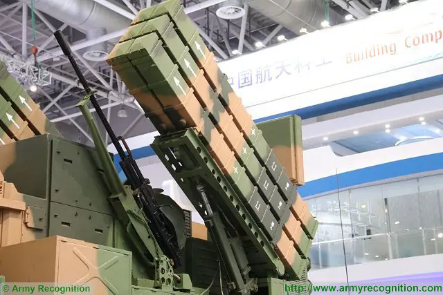 During Zhuhai AirShow China 2016, China Aerospace Science and Industry Corporation's (CASIC's) unveils its new short/medium range air defense system FK-1000. In 2012, a scale model of the vehicle was presented at AirShow China.