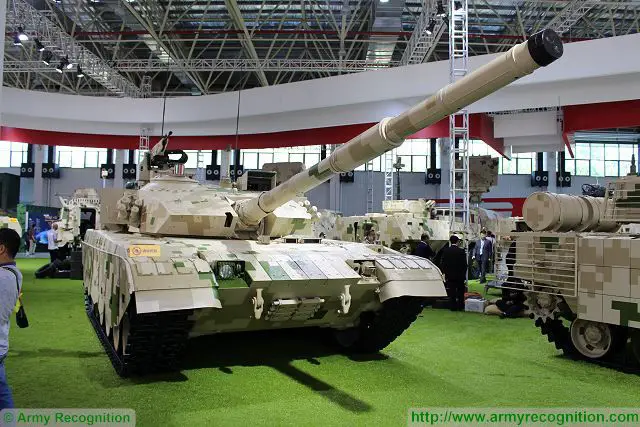 VT2 main battle tank Norinco China Chinese defense industry 640 001
