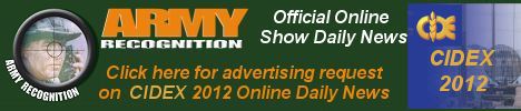 Your advertising on Army Recognition online daily news CIDEX 2012, for request Click here 