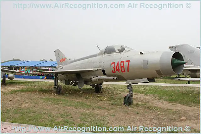 J-7 F-7 Chengdu fighter ground attack aircraft technical data sheet specifications intelligence description information identification pictures photos images video Harbin China Chinese PLA Air Force defence aviation aerospace industry technology