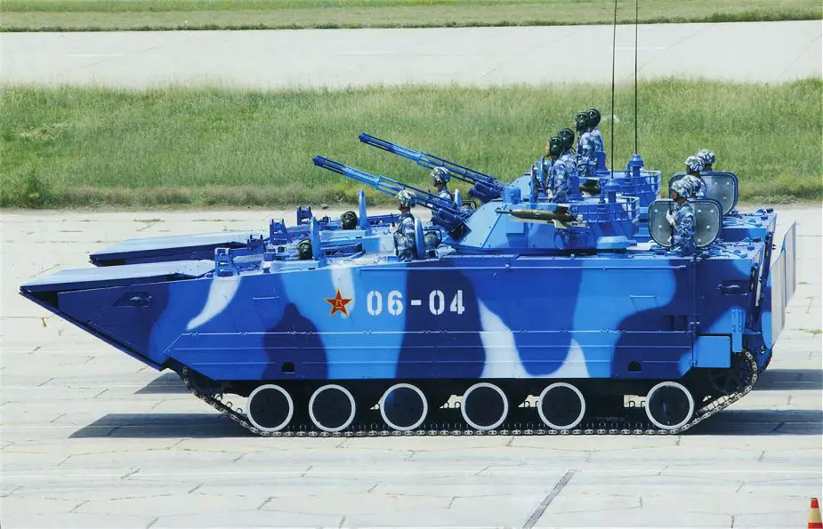ZBD 05 VN 18 amphibious tracked armoured infantry fighting combat vehicle China Chinese Army 925 001