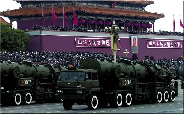 DF-21 DF-21A CSS-5 DF-21B medium-range road-mobile ballistic missile technical data sheet specifications pictures information description intelligence photos images video identification China Chinese army defense industry military technology