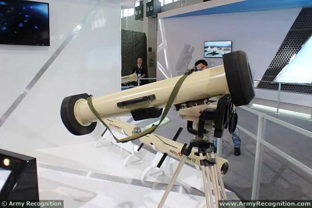 Chinese defense industry has now designed and developed a new one-man, fire-and-forget multi-purpose missile system under the name of Red Arrow 12 or HJ-12. This new missile system was presented for the first time to the public at the At the China International Aviation & Aerospace Exhibition 2014 (AirShow China), which was held in Zhuhai (China) from the 11 to 16 November 2014. 