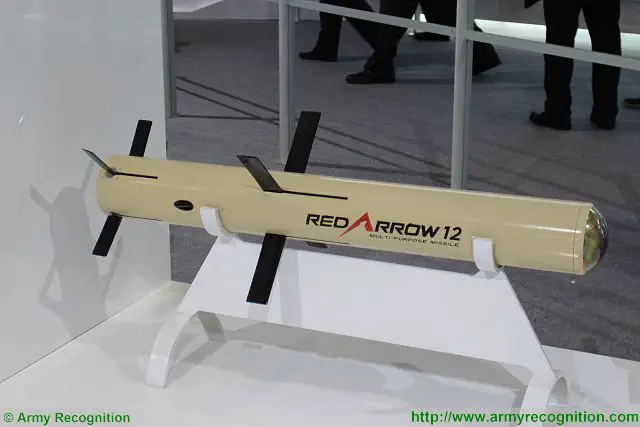 HJ-12 Red Arrow 12 anti-tank multirole fire-and-forget missile technical data sheet specifications pictures information description intelligence photos images video identification Norinco China Chinese army defense industry military technology equipment