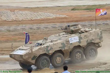 VN1 8x8 armoured vehicle NORINCO China Chinese army defense industry left side view 001