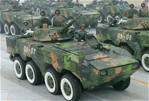 ZBD-09 8x8 wheeled armoured infantry fighting vehicle technical data sheet specifications information description intelligence pictures photos images China Chinese army identification combat military vehicle NORINCO China North Industries Corporation