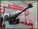 After the summer trials, the new Indian-made 155mm artillery howitzer Dhanush would be ready for use by the Indian Army by the end of this year. Ordnance Factories Board (OFB) of India presents the latest prototype of its 155mm 45 calibre Dhanush towed howitzer at Defexpo 2014, the International Defense Exhibition that was held from the 6 to 9 Februray, this year, in New Delhi, India.