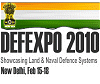 DefExpo 2010 show news daily Defense Military Exhibition Land Sea Air India New Dehli International pictures photos images information description exhibitors visitors salon international défense militaire air terre mer Inde New Dehli
