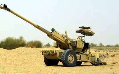 The BAE Systems FH77 B05 is bidding for the Indian Army requirement for towed 52cal 155mm howitzers. Trials with the India Army are due to start after DefExpo. The new upgraded howitzer, FH77 B05, has all round greater performance including increased range over the 39cal FH77 B02. It is intended that Defence Land Systems India would have a significant and increasing role in the production of FH77 B05, toward the intended goal of Defence Land Systems India becoming an artillery centre of excellence in India.
