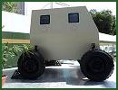 Tata Motors showcased a new Micro Bullet-Proof Vehicle (MBPV) at DEFEXPO India 2012, a highly mobile combat vehicle for indoor combat inside airports, railway stations and other such infrastructure. The concept is the first of its kind design to assist the country’s elite forces in indoor combat.