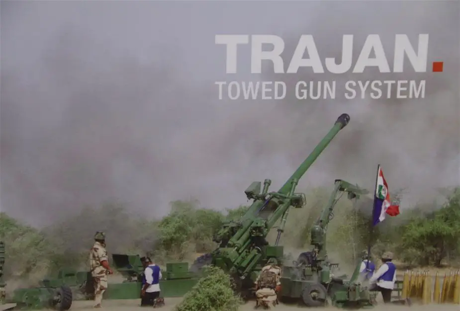 Larsen and Toubro with Nexter showcase artillery systems at DefExpo 2018 925 001