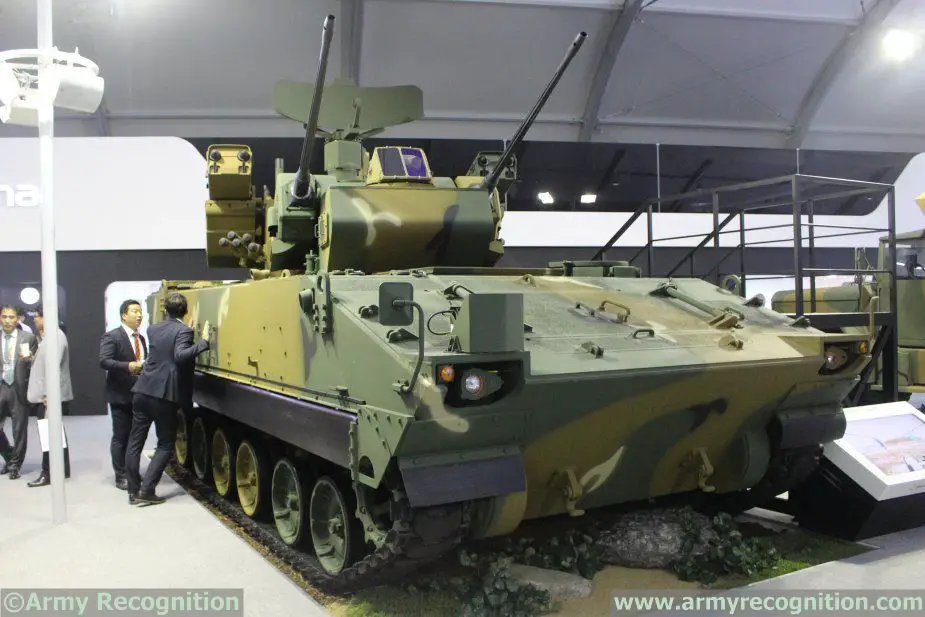 South Korea to promote Hybrid BiHo air defense armored vehicle DefExpo 2020 India 925 001