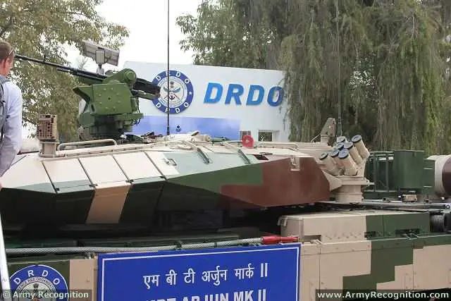 Arjun Mk II 2 main battle tank technical data sheet specifications information description intelligence pictures identification photos images video DRDO India Indian army military technology defence industry  