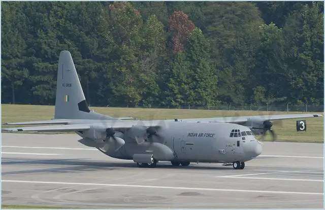 The fifth of six C-130J Super Hercules on order for the Indian Air Force has departed the Lockheed Martin facility in Marietta. 
