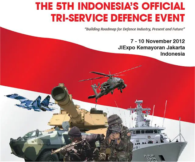 Indo Defence 2012 pictures video photos images gallery tri-service defence event exhibition Jakarta Indonesia 7 to 10 November 2012