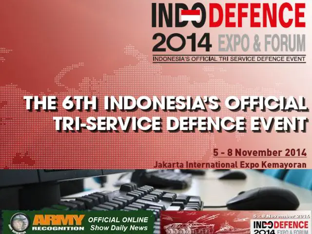 Army Recognition is proud to announce that it has been appointed by IndoDefence to produce the Official Online Show Daily News IndoDefence 2014 which will be held from the 5 – 8 November 2014 in Jakarta, Indonesia. The organizers of IndoDefence 2014 understood the interest to use the notoriety and the popularity of Army Recognition online Defence & Security magazine to spread all activities of the event and to provide the exhibitors with a global online window in parallel with IndoDefence 2014 exhibition about the latest defence and security technologies and innovations.