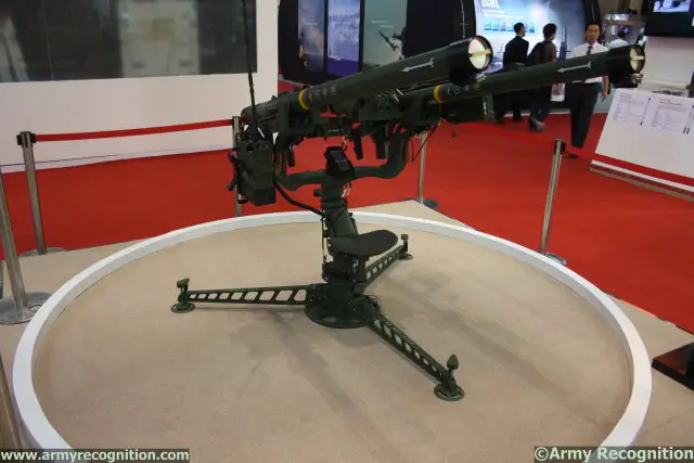 This year, Korean company LIG Nex 1 is participating at InfoDefence exhibition for the forth time and uses this opportunity to showcase its latest products, such as the Chiron portable surface-to-air missile and the Raybolt, a 3rd generation anti-tank guided missile. 