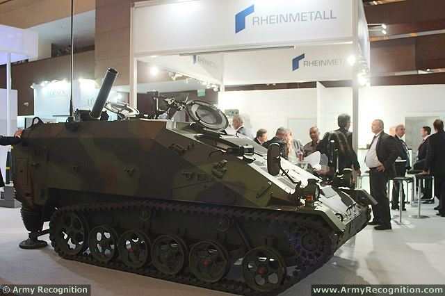 At Indo Defence 2014 Rheinmetall is showing the Wiesel 2 tracked airborne armoured 120 mm mortar carrier. Equipped with a sophisticated recoil system, Rheinmetall’s extremely accurate 120mm mortar system is specially optimized for small vehicles.