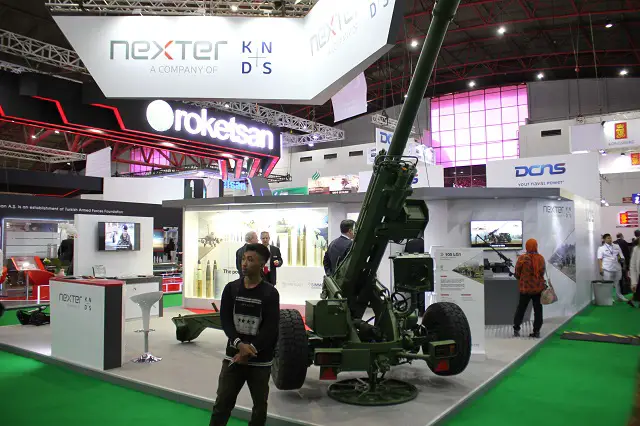 Nexter LG1 Howitzer Indodefence 2016 news