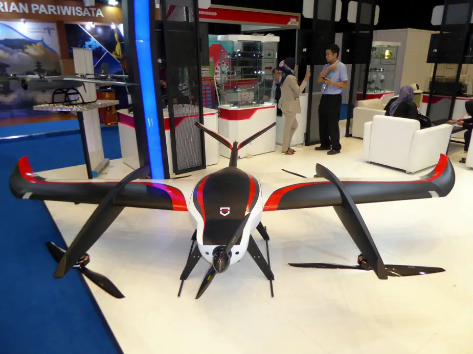 IndoDefence 2018 MWR unveils VTOL UAV