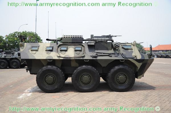Pindad APC wheeled armoured vehicle personnel carrier  Indonesia Indonesian army