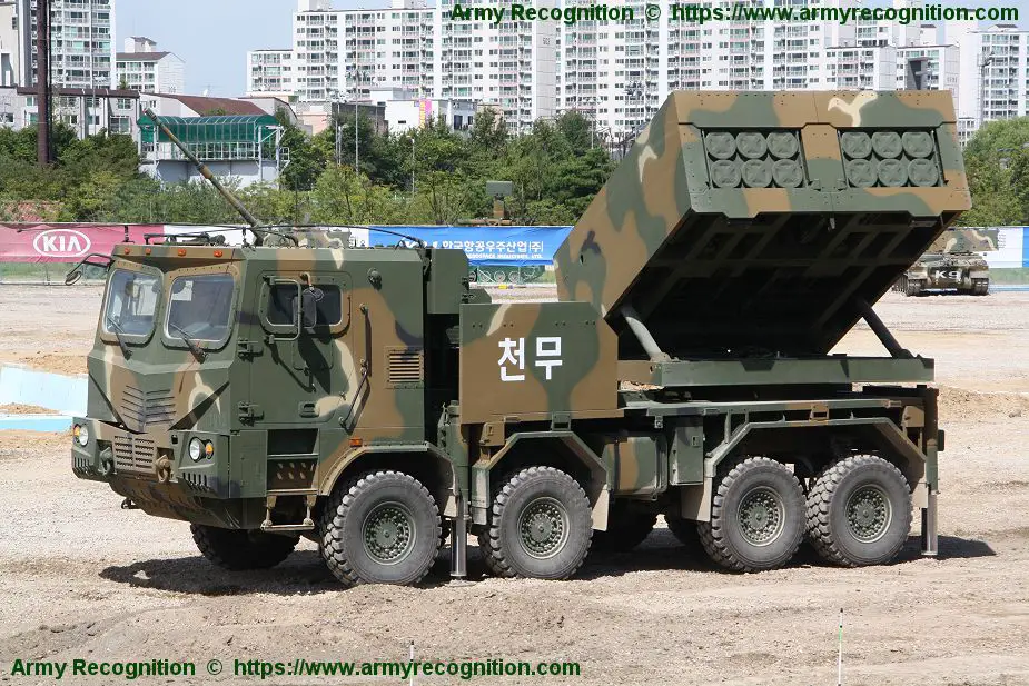 Chunmoo K239 multi caliber MLRS Multiple Launch Rocket System South Korean army 925 002