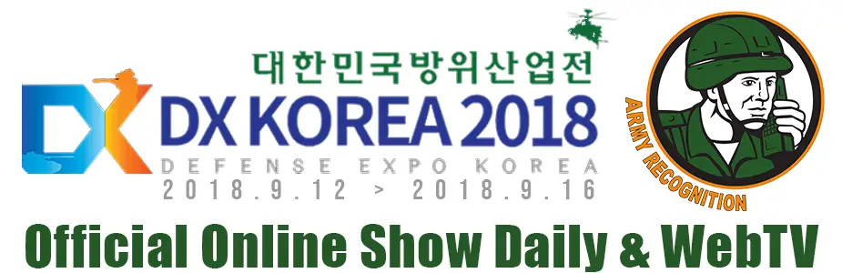 Army Recognition Selected as Official Online Show Daily WebTV for DX Korea 2018