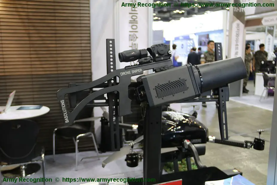 BA Solutions Drone Sniper AEGIS DS rifle rail mounting UAV jammer 925 001