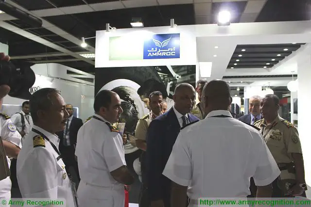 Mister Fahad Al Shamesi CEO Chief Executive Officer (in the center) of AMMROC at DSA 2016, Defence Services Asia Exhibition, in Kuala Lumpur, Malaysia. 