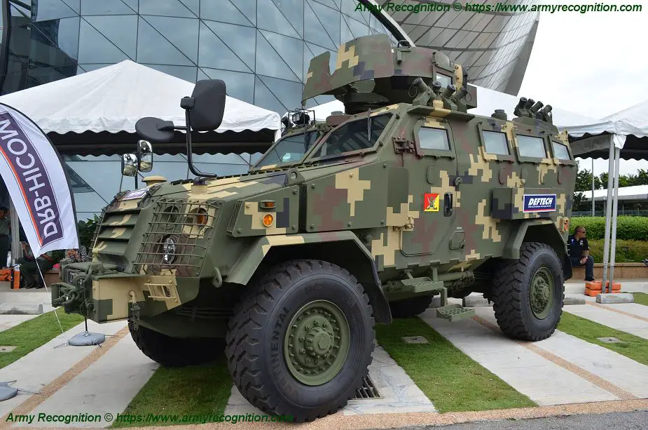 Deftech AV4 Lipan Bara 4x4 armored ready to be used by Malaysian army 925 001