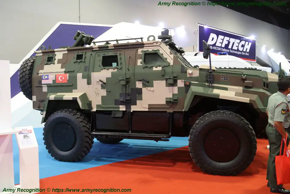 Nurol Makina Ejder Yalcin 4x4 armored will be tested by Malaysian army 925 001
