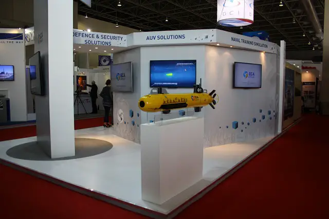 During the Langkawi International Maritime & Aerospace exhibition, LIMA 2015, currently held in Malaysia, Navy Recognition learned from ECA Group about the sale of the French company's first next-generation A18 autonomous underwater robot for several million euros. The robot will be delivered to the undisclosed customer in 2016. 