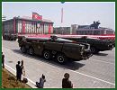 Hwasong-5 short range ballistic missile technical data sheet specifications information description video pictures photos images intelligence identification intelligence North Korea Korean army defence industry military technology 8x8 truck