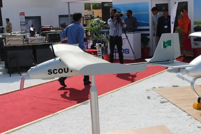 Pakistani company Global Industries and Defence Solutions, standing as the largest developer of Unmanned Aerial Vehicles in Pakistan, is presenting a whole range UAV solutions at IDEAS 2014 in Karachi by showcasing its Shahpar, Uqab, Scout and Sentry UAV systems. 