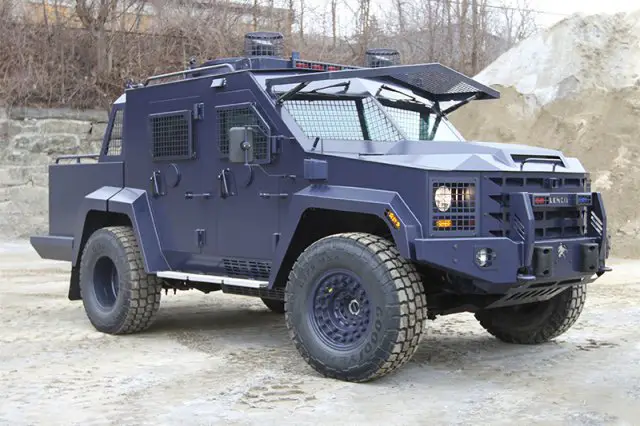IDEAS 2016 Lenco presents pickup variant of its BearCat G3 armored vehicle 640 001