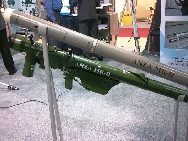 Anza Mk-I Mk-II Mk-III man-portable air defense missile system technical data sheet specifications description pictures information intelligence photos images video identification Manpads Pakistan Pakistani army defence industry technology 