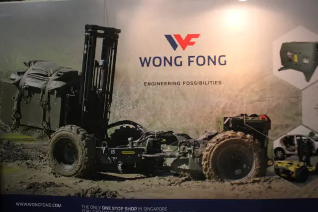 Singaporian company Wong Fong presents new remote controlled field loader Crayler during APHS 2015 640001