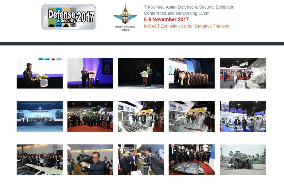 Defense and Security 2017 defense exhibition Thailand Bangkok pictures gallery 925 001