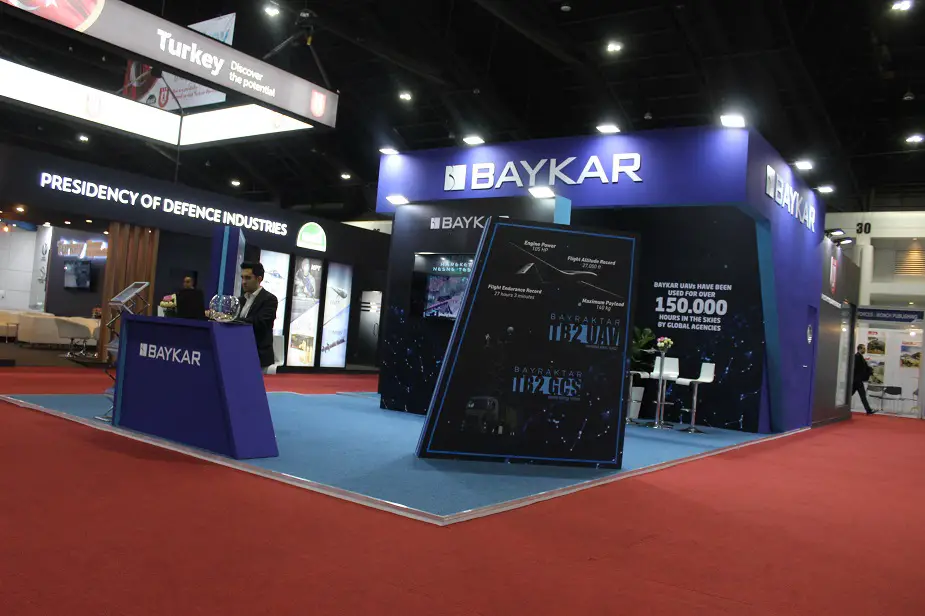 Defense Security Thailand 2019 Baykar features its UAV and future flying car