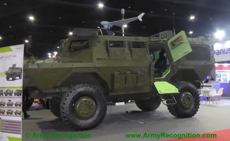 Defense Security Thailand 2019 Panus showcases AFV 420P and R600 armored vehicles 1