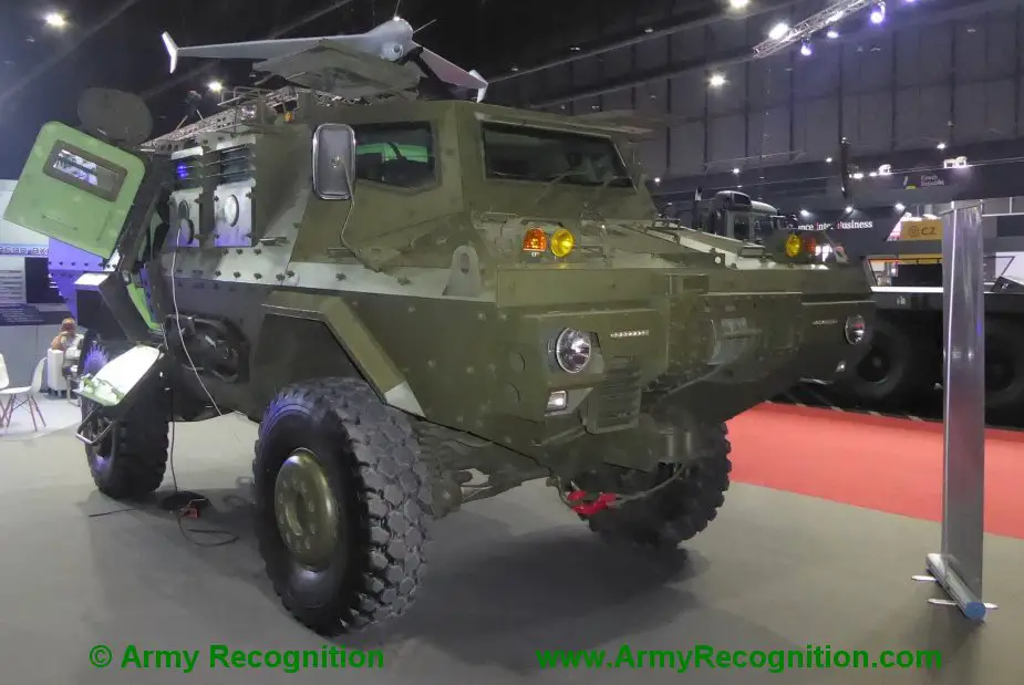 Defense Security Thailand 2019 Panus showcases AFV 420P and R600 armored vehicles 2