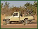 A column of about 30 French tanks and several troop carriers, accompanied by a helicopter, crossed into Mali from Ivory Coast in an international mission to take control of the African nation’s north from Islamist extremists, French media reported Monday night, January 14, 2013.