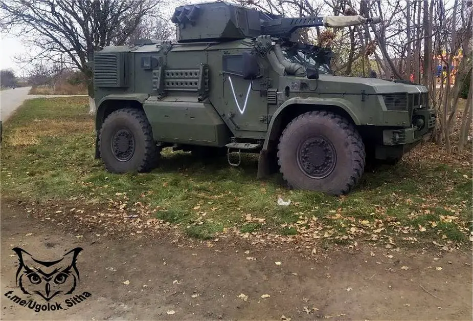 New K 4386 Typhoon VDV 4x4 armored vehicles in Ukraine for Russian airborne troops 925 002