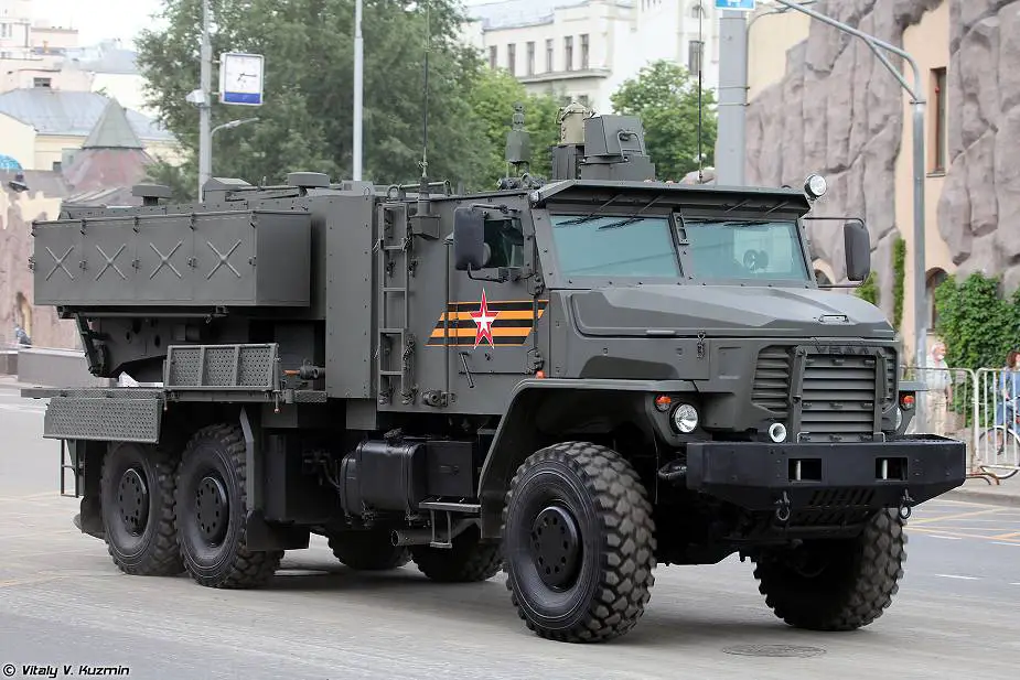 Russia deploys in Ukraine its new TOS 2 thermobaric rocket launcher system 925 002