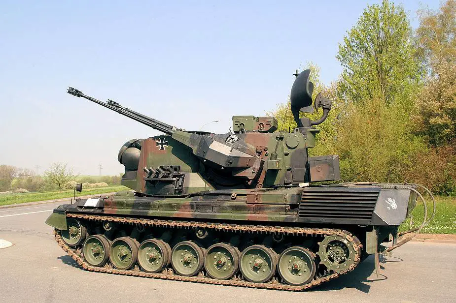 Russians destroy first German Gepard anti aicraft gun system in Ukraine with Lancet drone 925 002