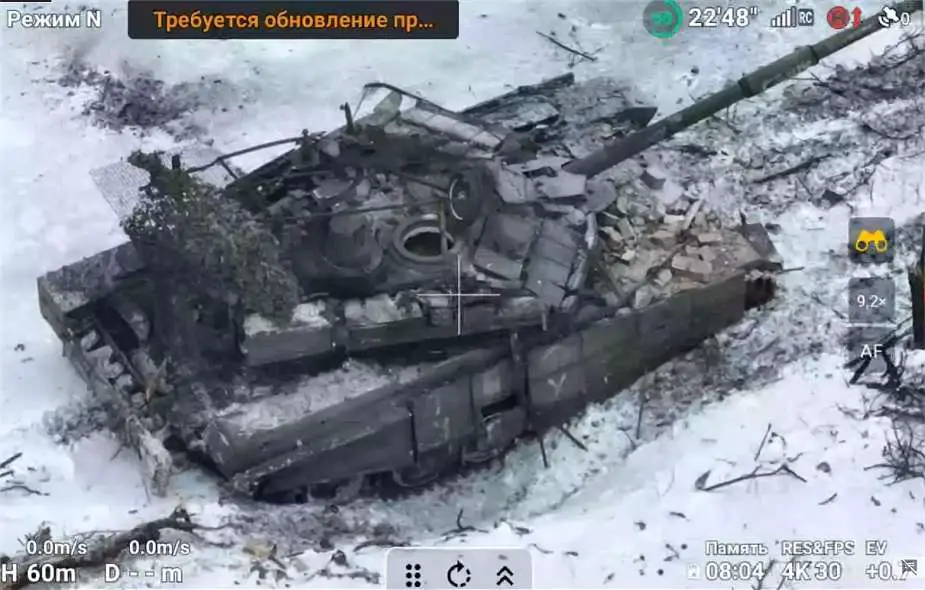 Two Ukrainian Bradley M2A2 IFVs Destroy Russian T 90M Tank in Close Quarter Combat 925 004