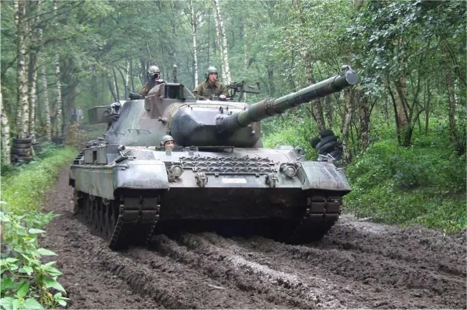 Ukraines 59th Brigade Now Equipped with Former Belgian Leopard 1A5 Tanks 925 003