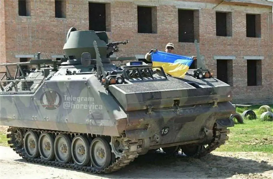 YPR 765 tracked armored vehicles donated by Netherlands are now deployed with Ukraine army 925 003