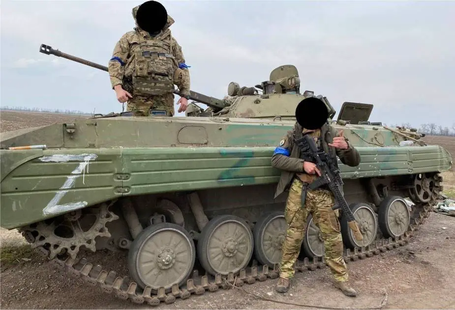 BMP 2 Discover list of Russian captured armored and combat vehicles used now by Ukrainian army 925 001