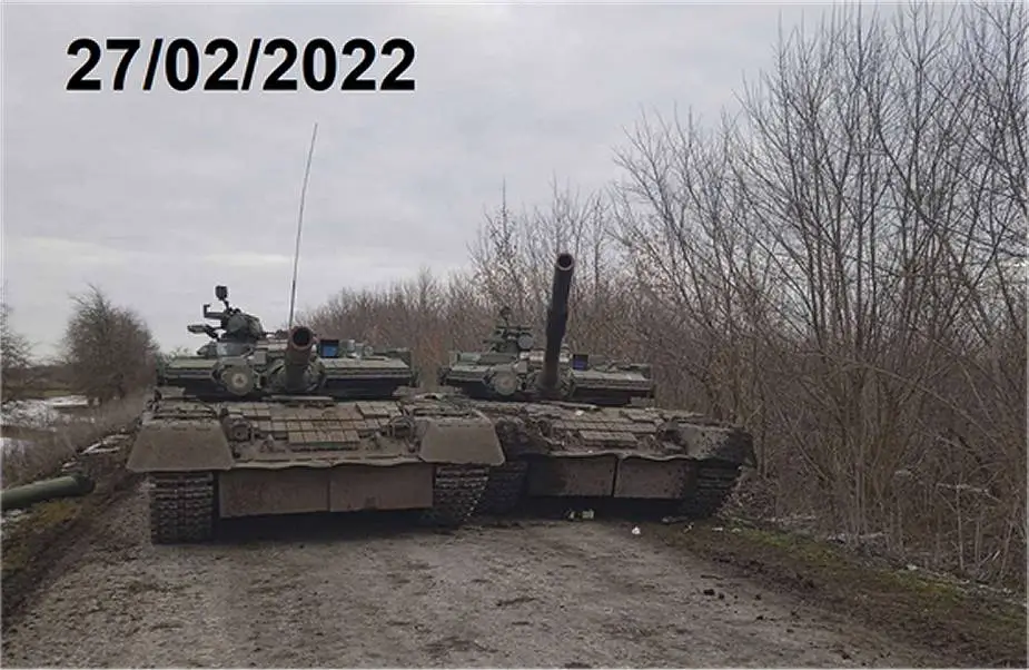 T 80BV Russian tank MBT fighting in Ukraine conflict 925 001